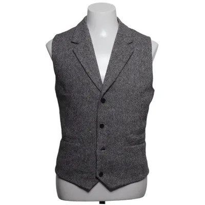 Jakkesætsvest (Grå) fra Dstrezzed Polyester, Viscose, Uld