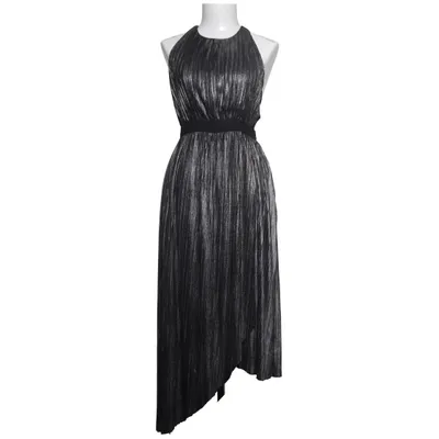 Jurk (Grijs, Zilver) van Studio 75 Elastaan, Polyester