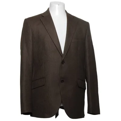 Kavaj (Brun) från Human Scales Polyester, Ull