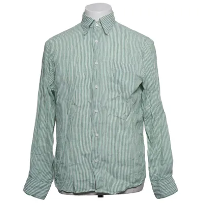 Shirt (Groen, Wit) van Antonio Laverda Linnen