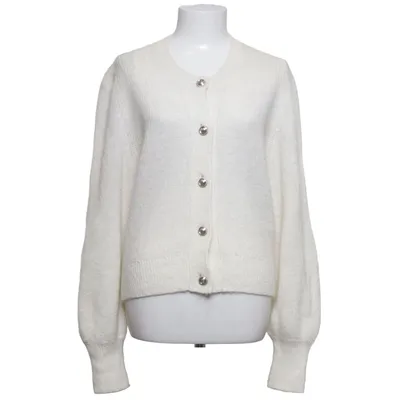 Cardigan (Blanc) de Fifth House Acrylique, Laine d'alpaga, Polyamide