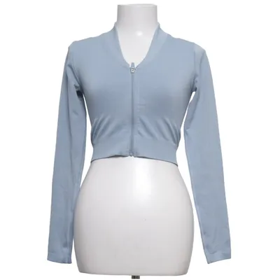 Trainingsjack (Blauw) van Teveo Elastaan, Polyamide, Polyester