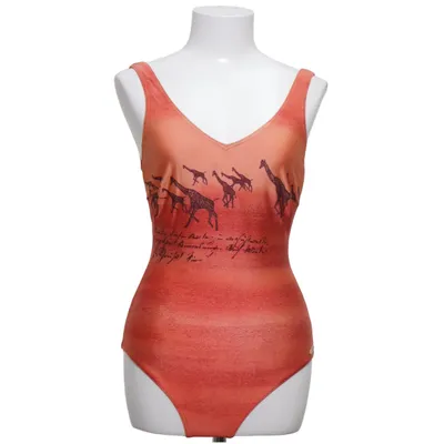 Badpak (Rood, Oranje) van Sunflair Elastaan, Polyamide