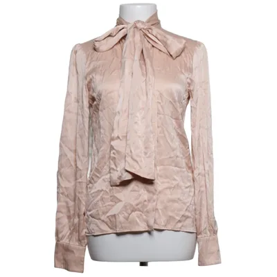 Schluppenbluse (Beige) von Vesna W Seide