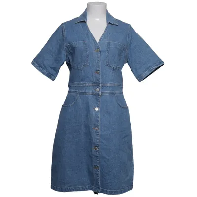 Denim jurk (Blauw) van Hailys Katoen, Elastaan