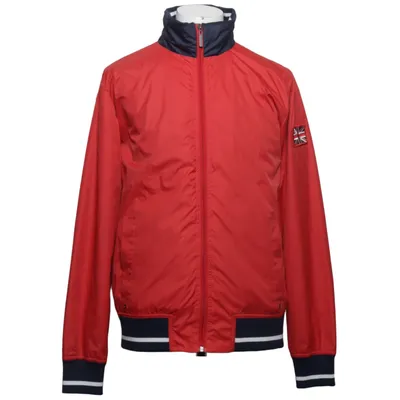 Bomberjacka (Röd, Blå, Vit) från American English by Park Lane Polyester