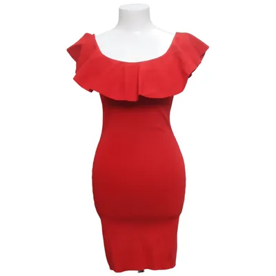 Jurk (Rood) van Etxart & Panno Polyamide, Viscose