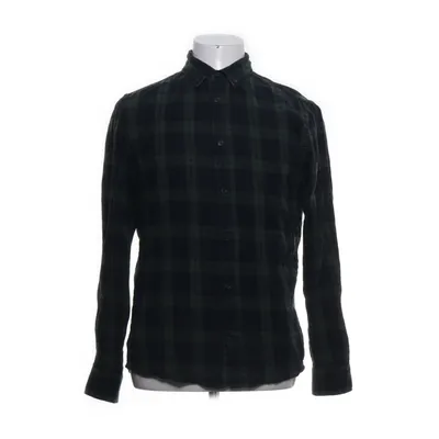 Chemise en flanelle (Bleu, Vert) de Solid Coton