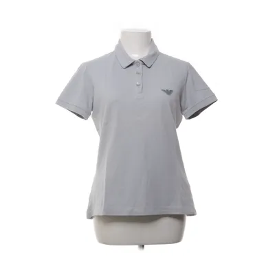 Polo shirt (Gray) from Emporio Armani Cotton, Elastane
