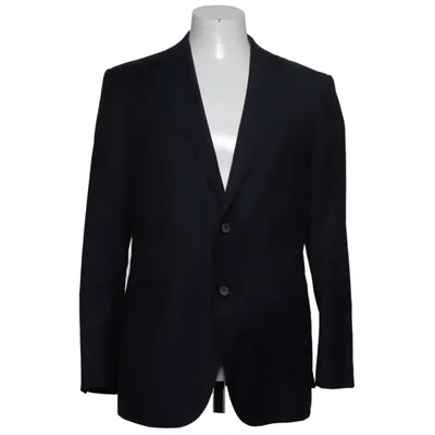 Blazer (Blue) from Zignone Cupro, Polyester, Viscose, Wool