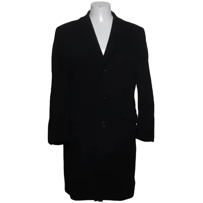 Coat (Black) from Batistini Cashmere, Polyamide, Wool