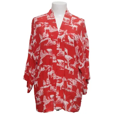 Blouse (Rouge, Blanc) de Koton Viscose