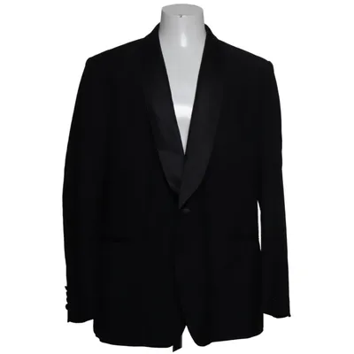 Smoking blazer (Zwart) van Gents Polyester, Viscose