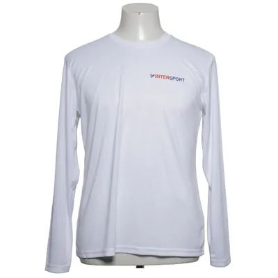 Long sleeve T-shirt (White) from Intersport Polyester