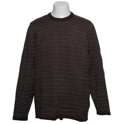 Trui (Bruin, Meerkleurig) van Knowledge Cotton Apparel Organisch katoen