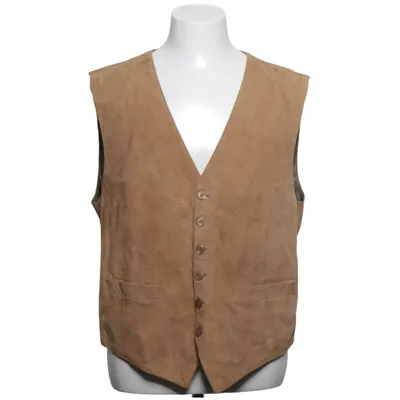 Leren vest (Bruin)