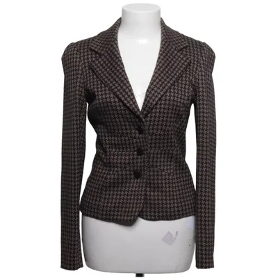 Blazer (Sort, Beige) fra Laura Ashley Acetat, Akryl, Elastan, Polyester
