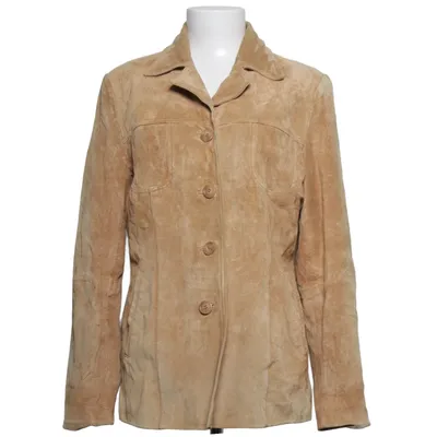 Läderjacka (Beige) från Livelo Skinn