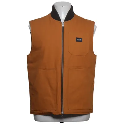 Outdoor vest (Geel) van DePalma Workwear Katoen, Polyamide, Polyester