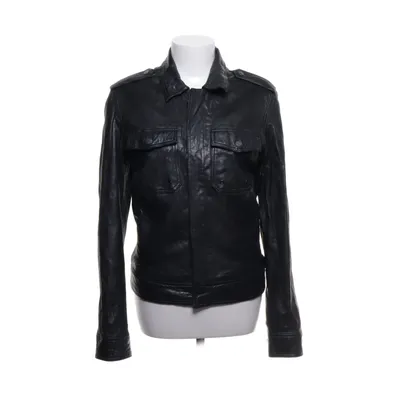 Läderjacka (Svart) från Crocker Skinn, Polyester