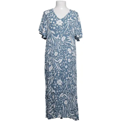 Dress (Blue, White) from Indiska Viscose