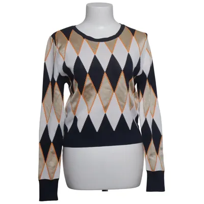 Sweater (Blue, White, Yellow) from Zara Knit Polyamide
