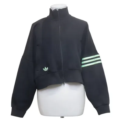 Trainingsjack (Zwart, Geel) van Adidas Originals Katoen, Elastaan, Polyester