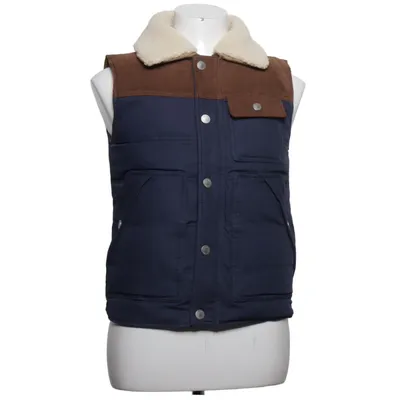 Ytterväst (Blå, Brun, Beige) från Zara Bomull, Polyester