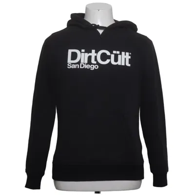 Sweat à capuche (Noir) de DirtCult Coton, Polyester
