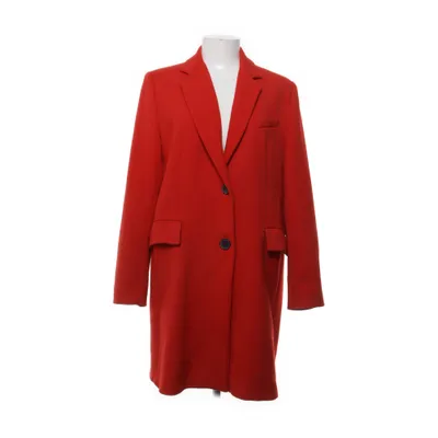 Coat (Red) from Zara Woman Elastane, Polyester