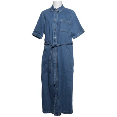 Denim jurk (Blauw) van ONLY Blue Denim Katoen, Elastaan