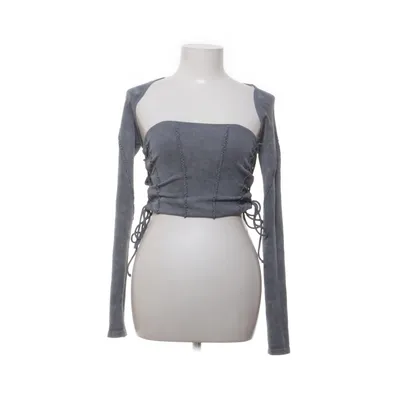 Top (Gray) from Out from Under for Urban Outfitters Elastane, Polyamide