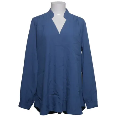 Bluse (Blå) fra Carin Wester Polyamid, Polyester, Viscose