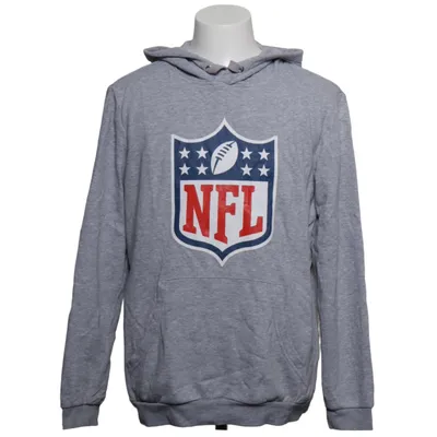 Hoodie (Gray) from NFL Cotton, Polyester, Viscose