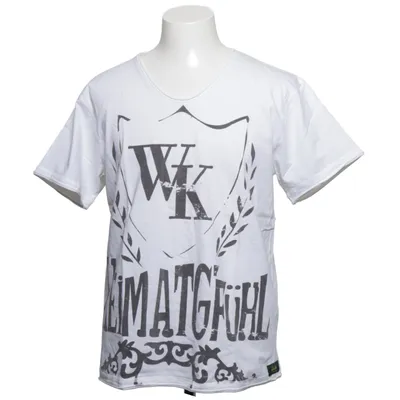 T-shirt (Vit, Svart) från Wiesnkönig Bomull