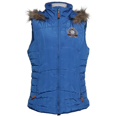 Gilet d'extérieur (Bleu) de HV Polo Polyamide