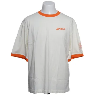 T-shirt (Vit, Orange) från Aperol Ekologisk bomull