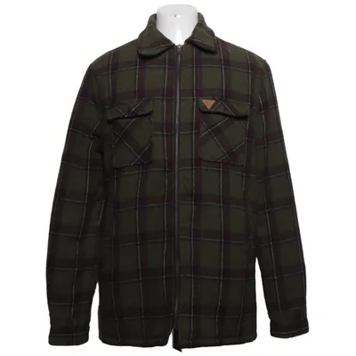Overshirt (Green, Multicolored) from Woodstock Cotton, Polyester