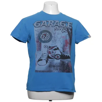 T-shirt (Blå) från Garage Bomull, Elastan