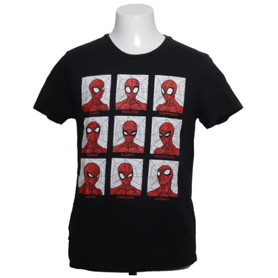 T-shirt (Zwart) van Elbenwald Katoen