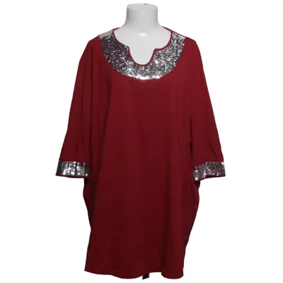 Top (Red, Silver) from Fashion Line Cotton