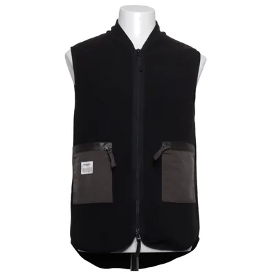 Fleecevest (Zwart, Grijs) van Resteröds Gerecycled polyester