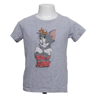T-shirt (Grå) från Tom & Jerry Bomull, Viskos