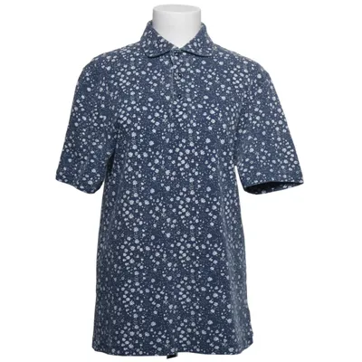 Polo shirt (Blue, White) from Bruun & Stengade Cotton, Elastane