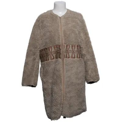 Coat (Beige) from Antik Batik Polyester