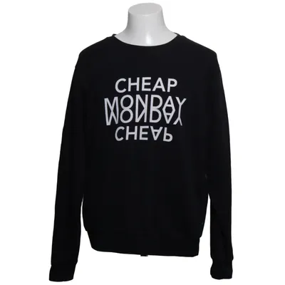 Sweatshirt (Noir) de Cheap Monday Coton, Polyester