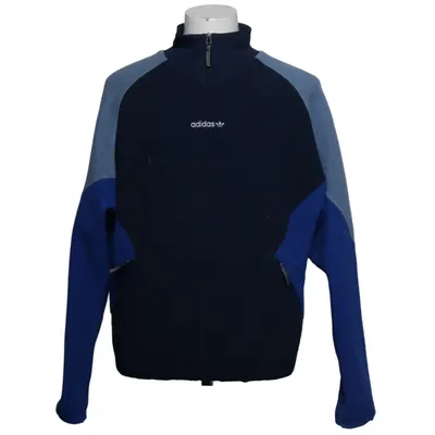 Fleece sweater (Blue, Multicolored) from Adidas Originals Polyester