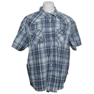 Chemise à manches courtes (Bleu, Vert, Blanc) de Via Cortesa Coton