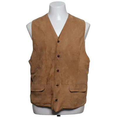 Gilet en cuir (Marron) de Abrams Cuir