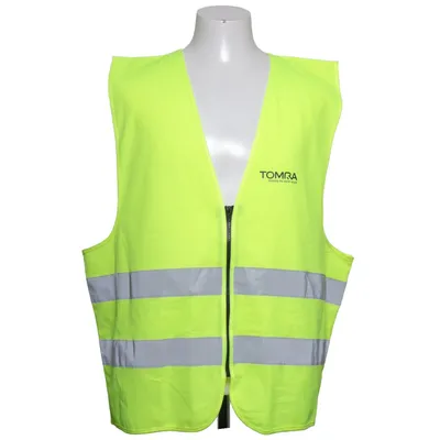 Reflective vest (Yellow) from Tomera Polyester